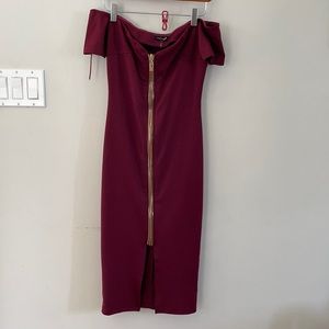 Fashion Nova off shoulder dress